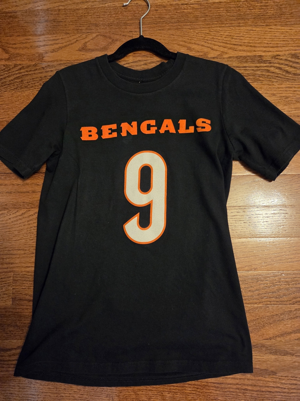 NFL Kid's Bengals & Burrow #9 T-shirt, M 10/12